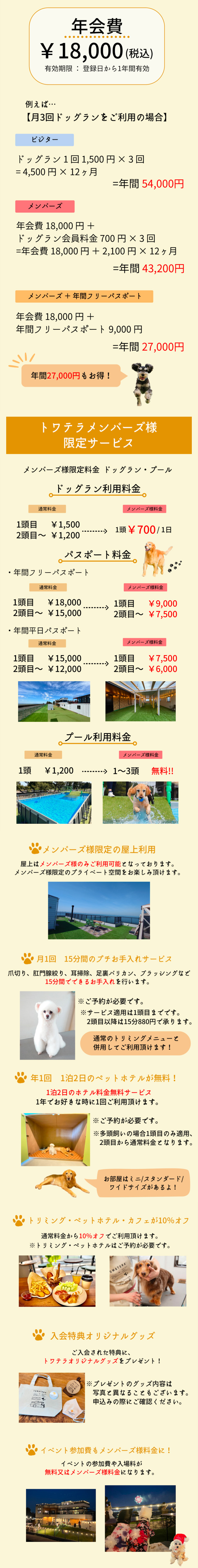 会員サービス紹介
